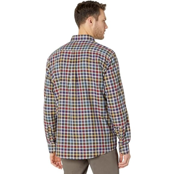 Rodd & Gunn Mens Button Down Shirt Coronation Pier Plaid Multicolor M - Picture 2 of 11